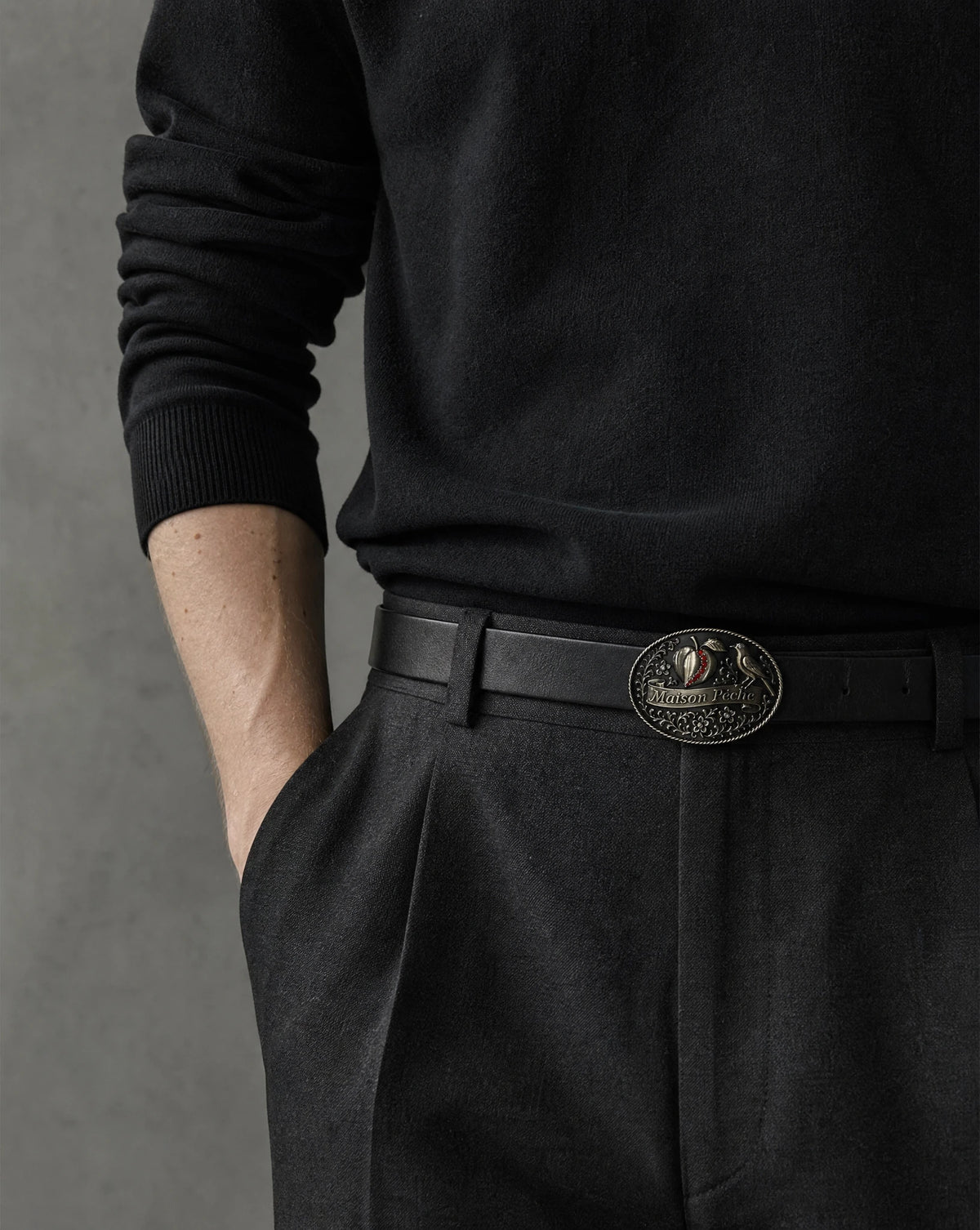 Raven Gunmetal Buckle